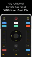 Vizio Smart TV Remote screenshot