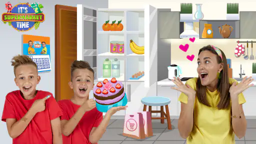 Vlad & Niki Supermarket game screenshot