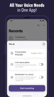 Voice & Transcribe - QuickVox screenshot