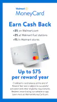 Walmart MoneyCard screenshot