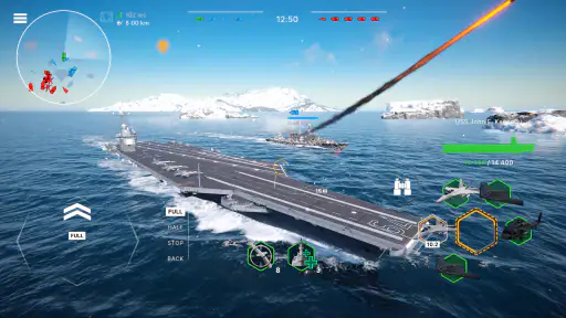 Warships Mobile 2: Naval War screenshot