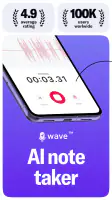Wave AI Note Taker & Recorder screenshot