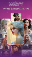 Wavy: Photo Editor & AI Art screenshot