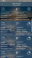 Weather app screenshot