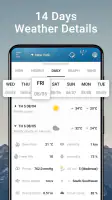 Weather Chart: Tomorrow, Today screenshot