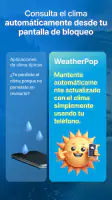 WeatherPop Español (Aviso) screenshot