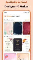 Wedding Invitation Maker App screenshot