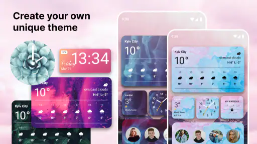 Widgets OS 18 - Color Widgets screenshot