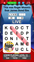 Word Search World Hollywood screenshot