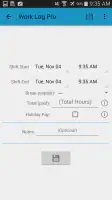 Work Log Pro screenshot