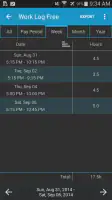 Work Log Pro screenshot