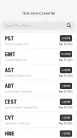 World Clock – World time clock screenshot