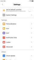 X Launcher Pro screenshot