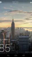 Yahoo Weather screenshot