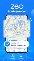 Zeo Fast Multi Stop Route Plan screenshot