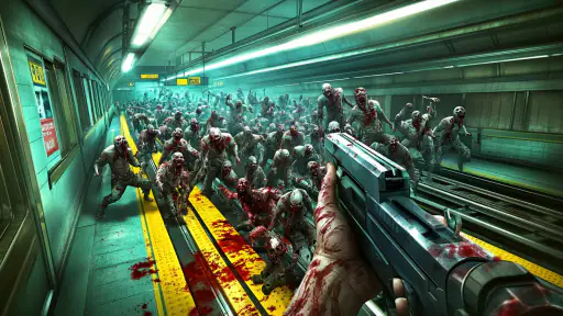 Zombie Fire 3D: Offline Game screenshot